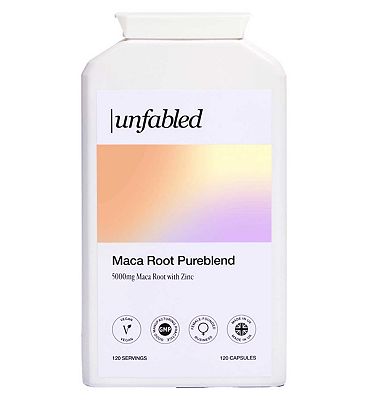 Unfabled Maca Root Pure Blend Capsules 120s