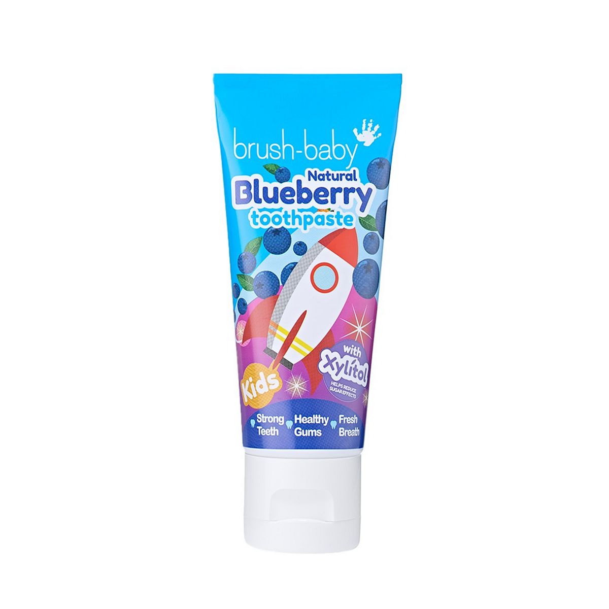 Brush Baby Brush-Baby Kids Natural Blueberry Toothpaste 3+ Years 50Ml