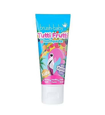 Brush-Baby Kids Natural Strawberry Toothpaste 3+ Years 50ml (3)