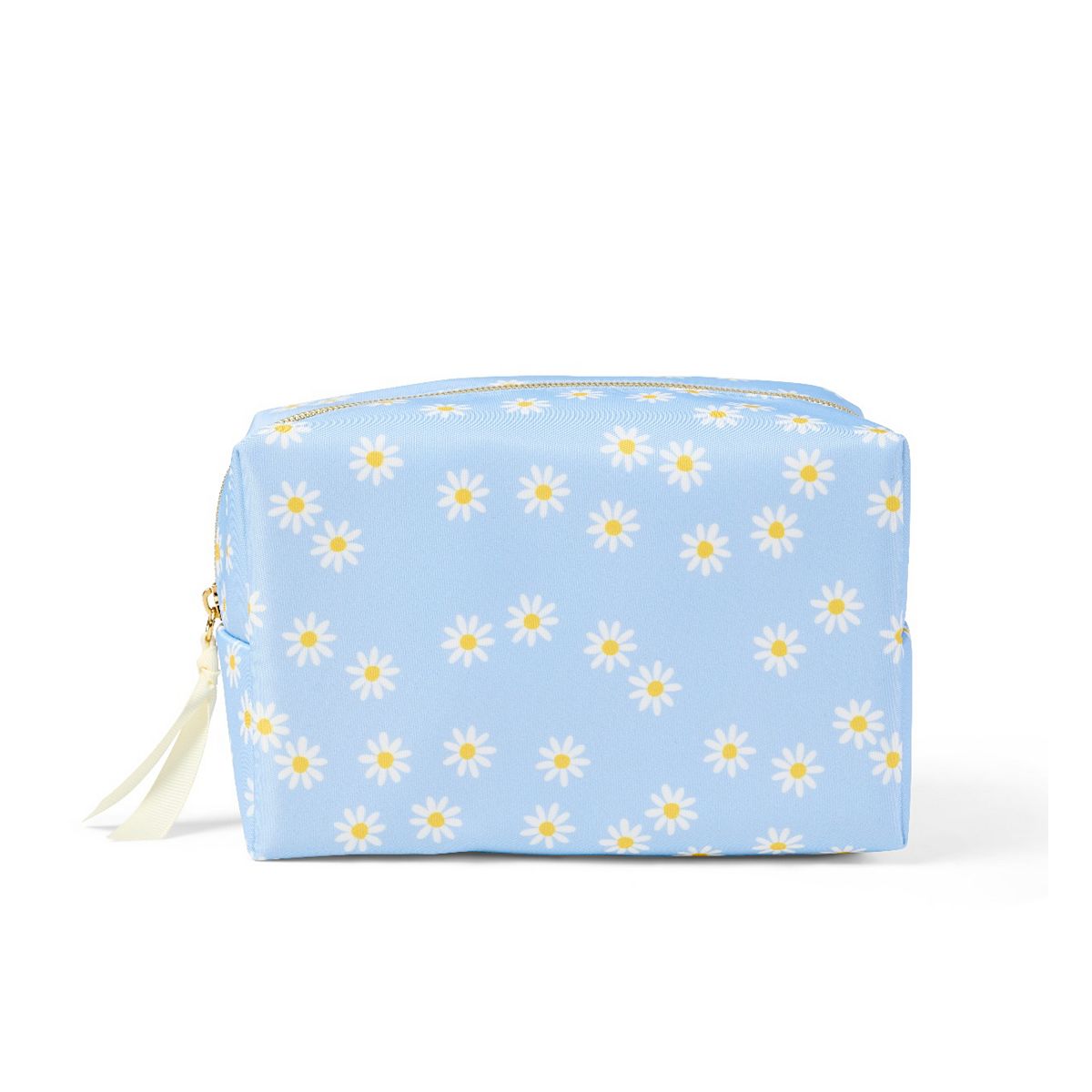   Square Daisy Blue Bag