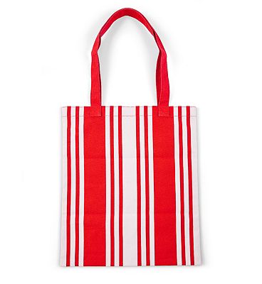 Click to view product details and reviews for Boots Stripe Tote Bag.