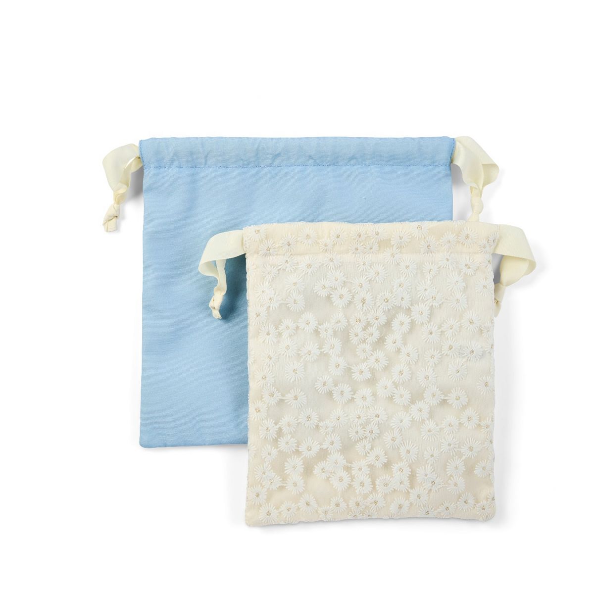  Duo Drawstring Daisy Blue Bag Multicolor