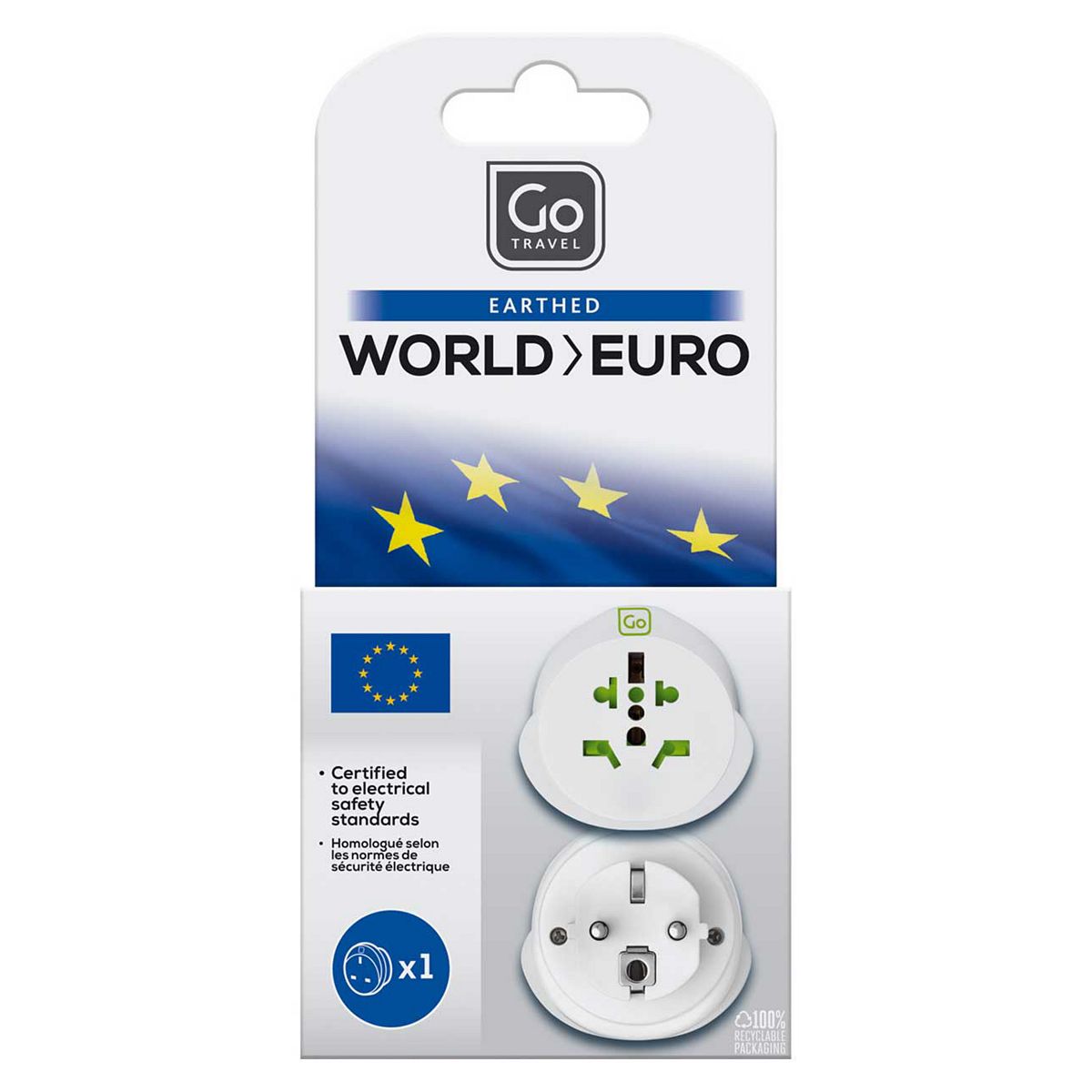 Go Travel World-Eu Adaptor