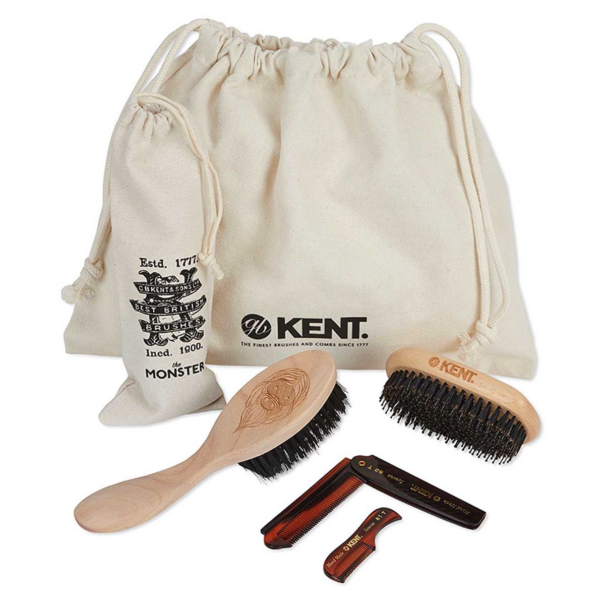 Kent Brushes Beards And Barnets Gift Set