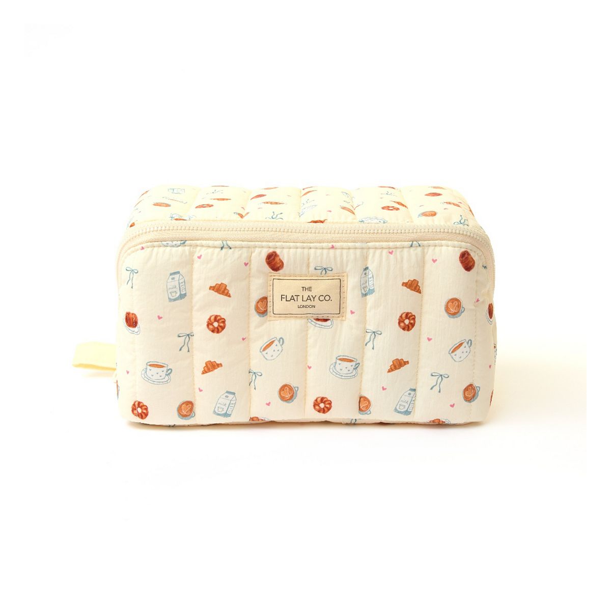 The Flat Lay Co Marshmallow Flat Lay Makeup Box Bag Patisserie