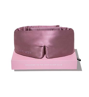 Click to view product details and reviews for Drowsy Sleep Damask Rose Silk Sleep Mask.