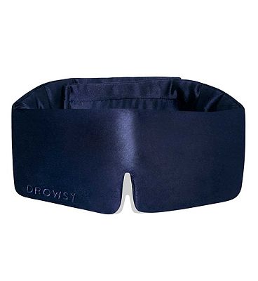 Click to view product details and reviews for Drowsy Sleep Midnight Blue Silk Sleep Mask.