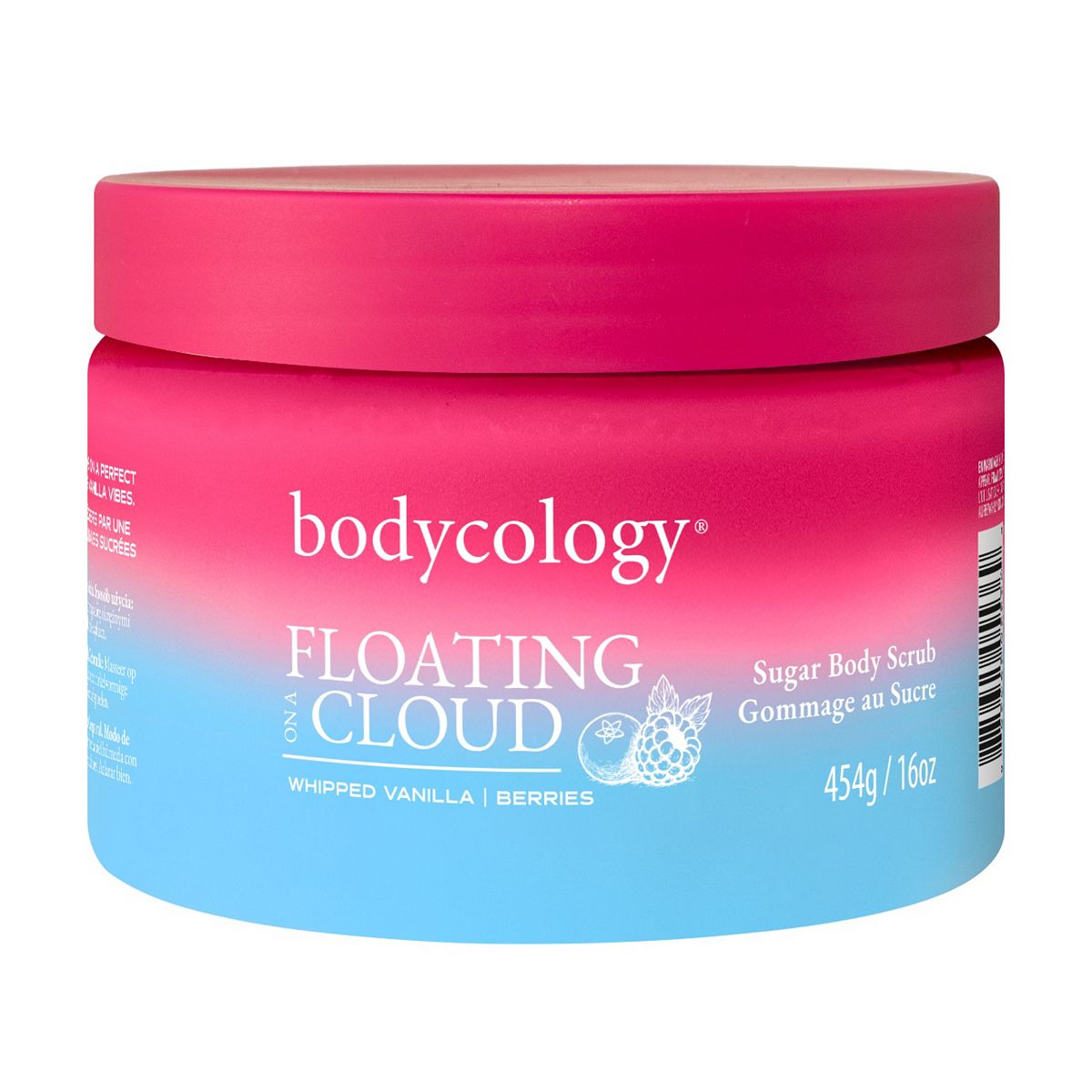 Bodycology Floating On A Cloud Exfoliating Sugar Body Scrub 454g