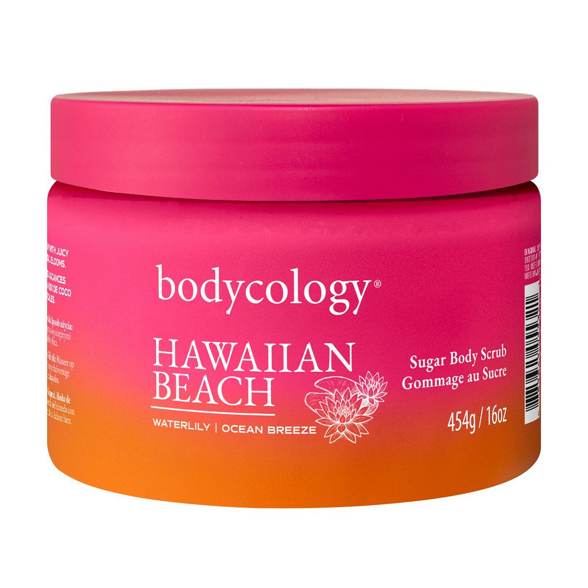 Bodycology Hawaiian Beach Exfoliating Sugar Body Scrub 454g