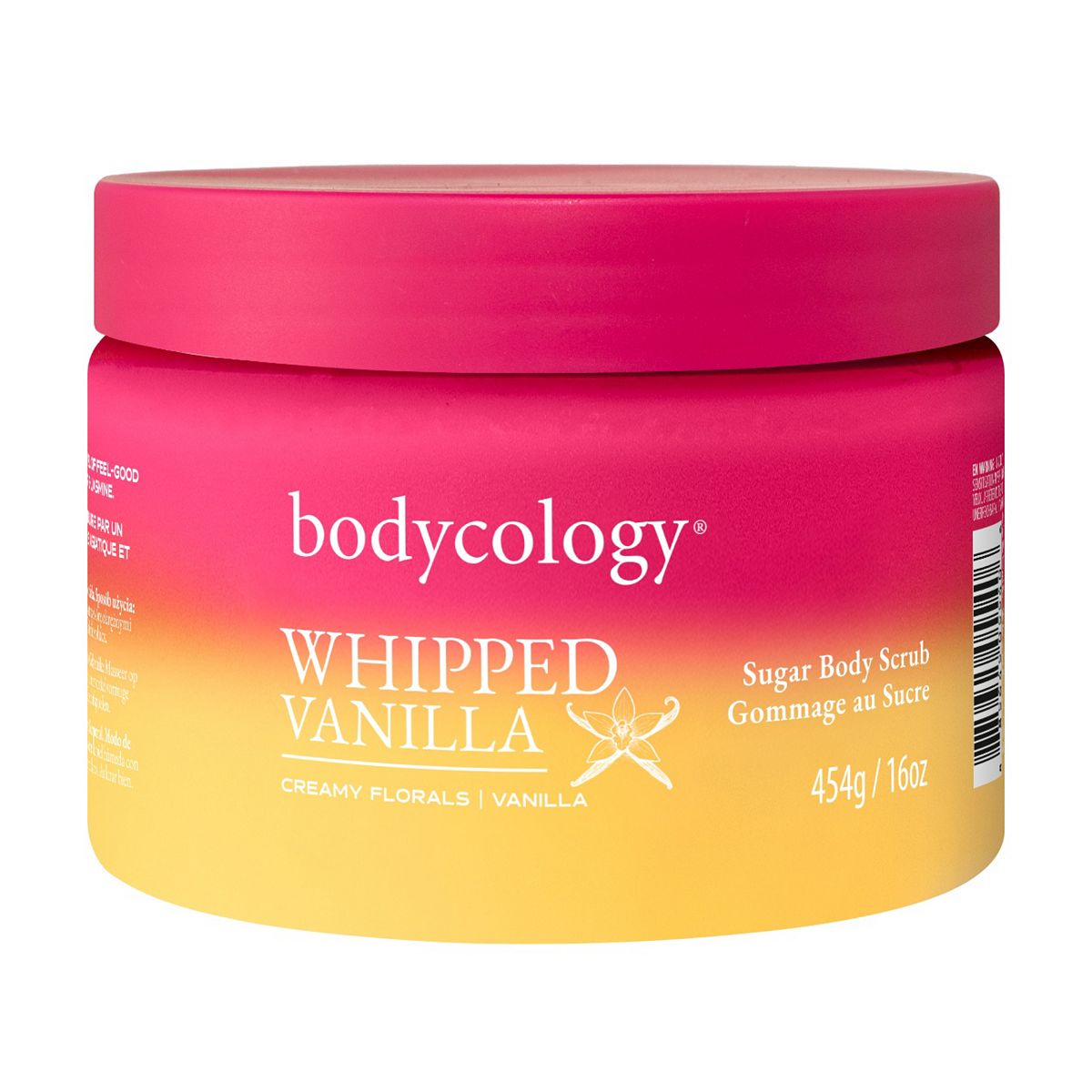 Bodycology Whipped Vanilla Exfoliating Sugar Body Scrub 454g