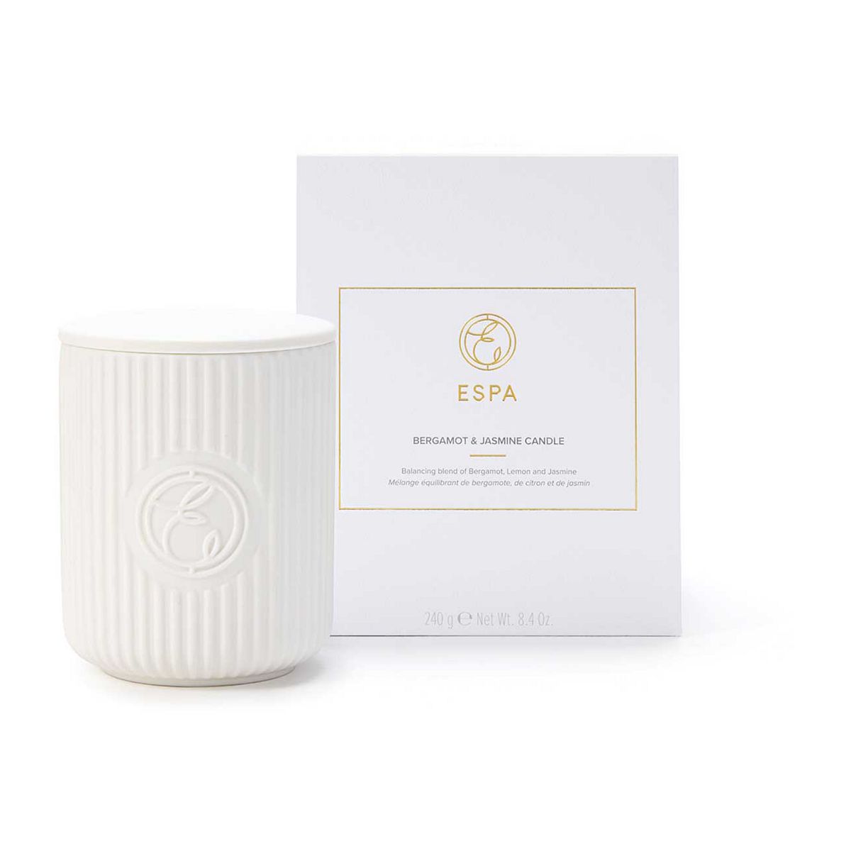 Espa Bergamot And Jasmine Candle 240G