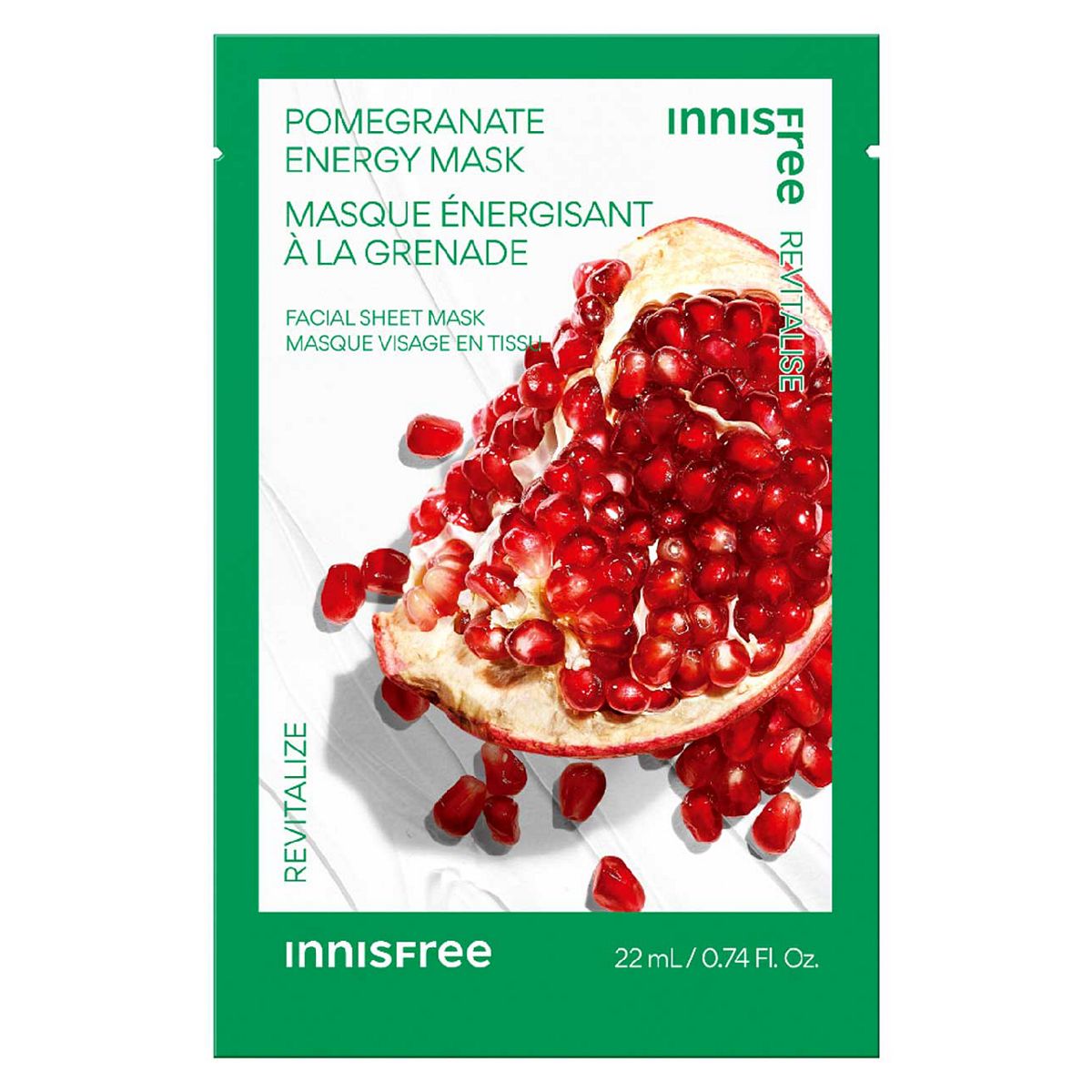 Innisfree Pomegranate Energy Sheet Mask 22ml
