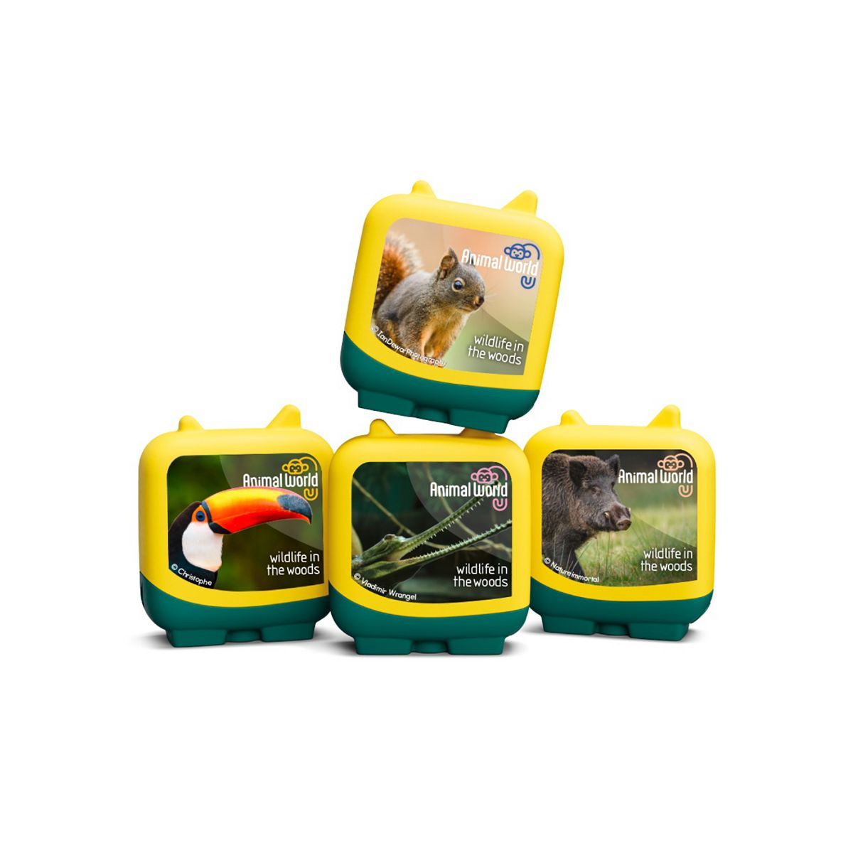 Tonies Animal World Wildlife In The Woods 4Pk Clever
