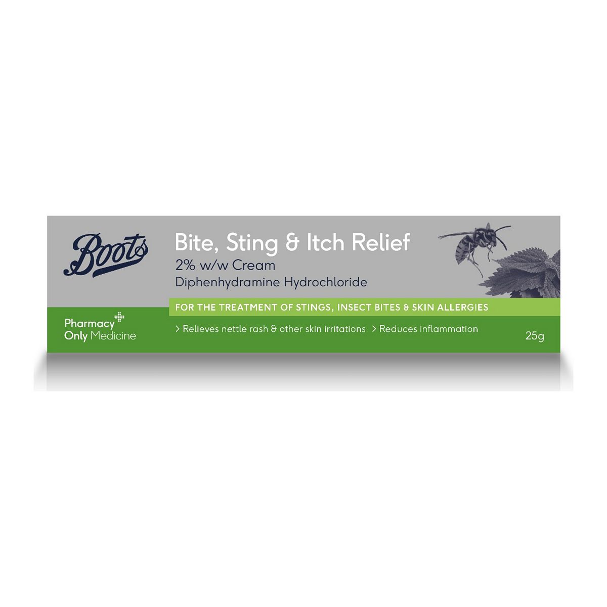   Bite, Sting & Itch Relief 2% W/W Cream – 25G