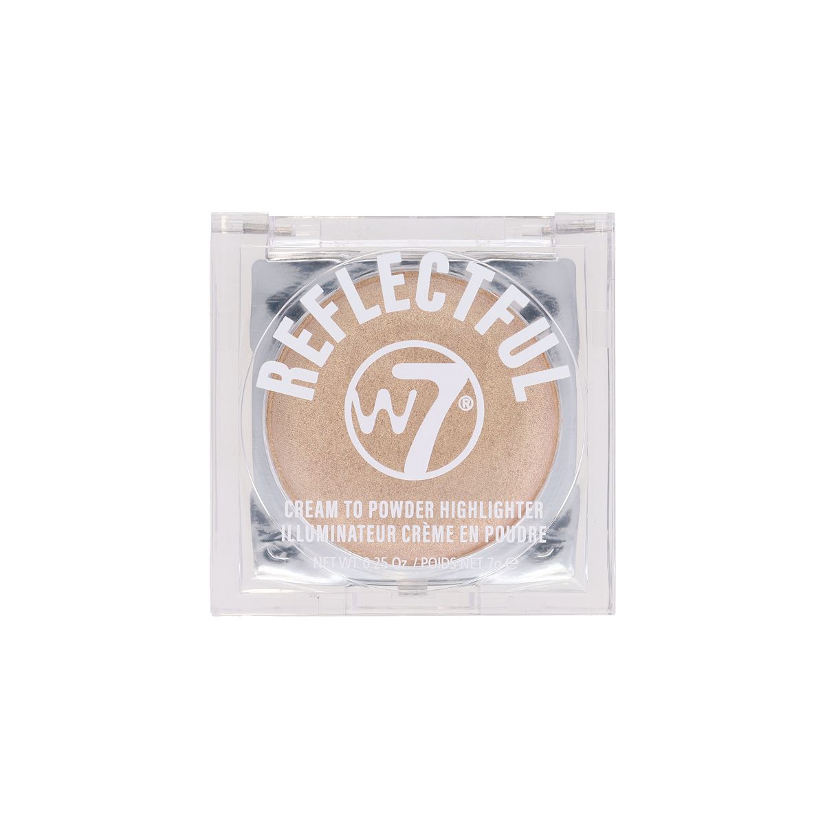 W7 Reflectful Cream To Powder Highlighter Golden Kiss 7g