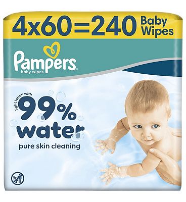Pampers Sensitive Baby Wipes Plastic Free -12 Pack(624wipes) (8)