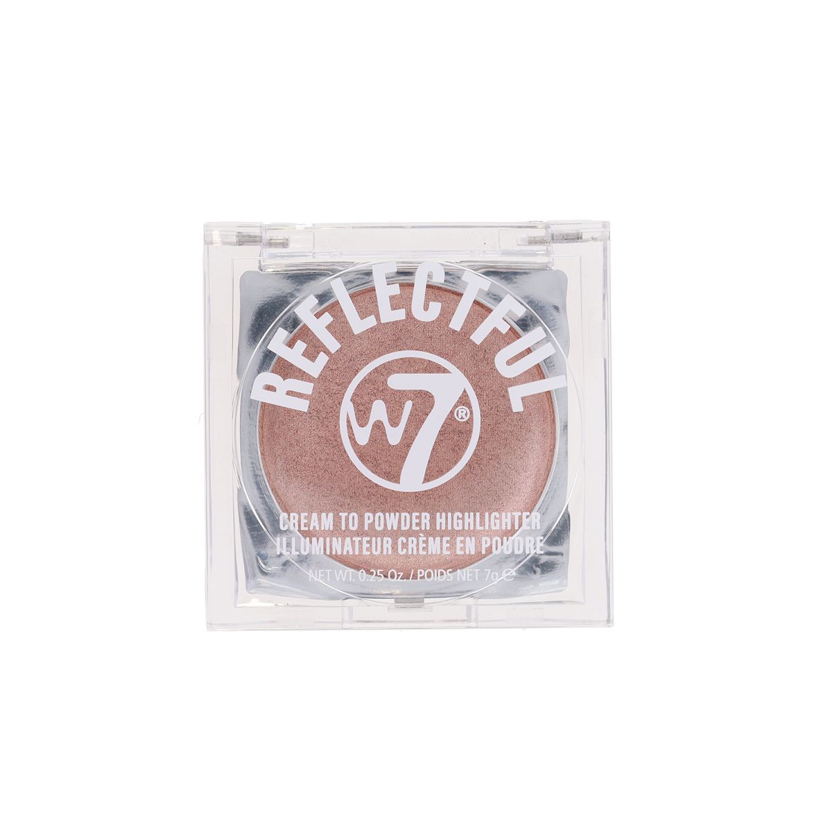 W7 Reflectful Cream To Powder Highlighter Pink Spring 7g