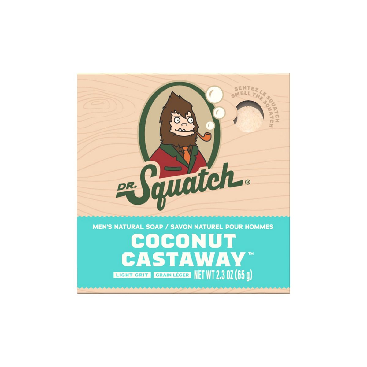 Dr Squatch Dr. Squatch Men's All Natural Mini Bar Soap Coconut Castaway 65g