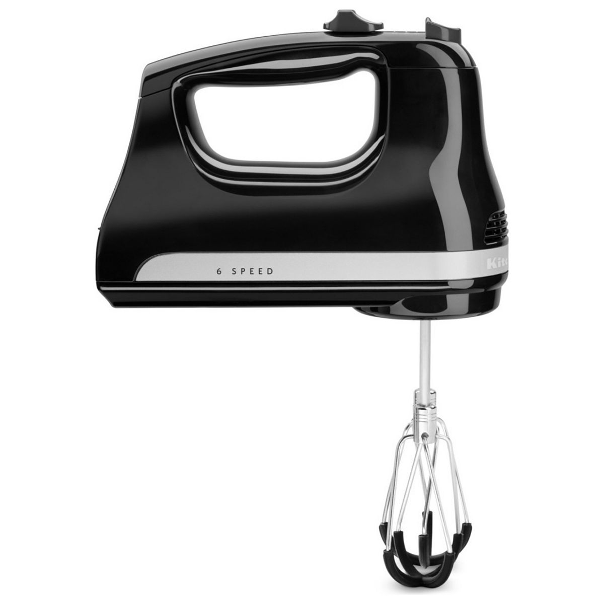 Kitchenaid 6 Speed Hand Mixer Flex Edge Onyx Black