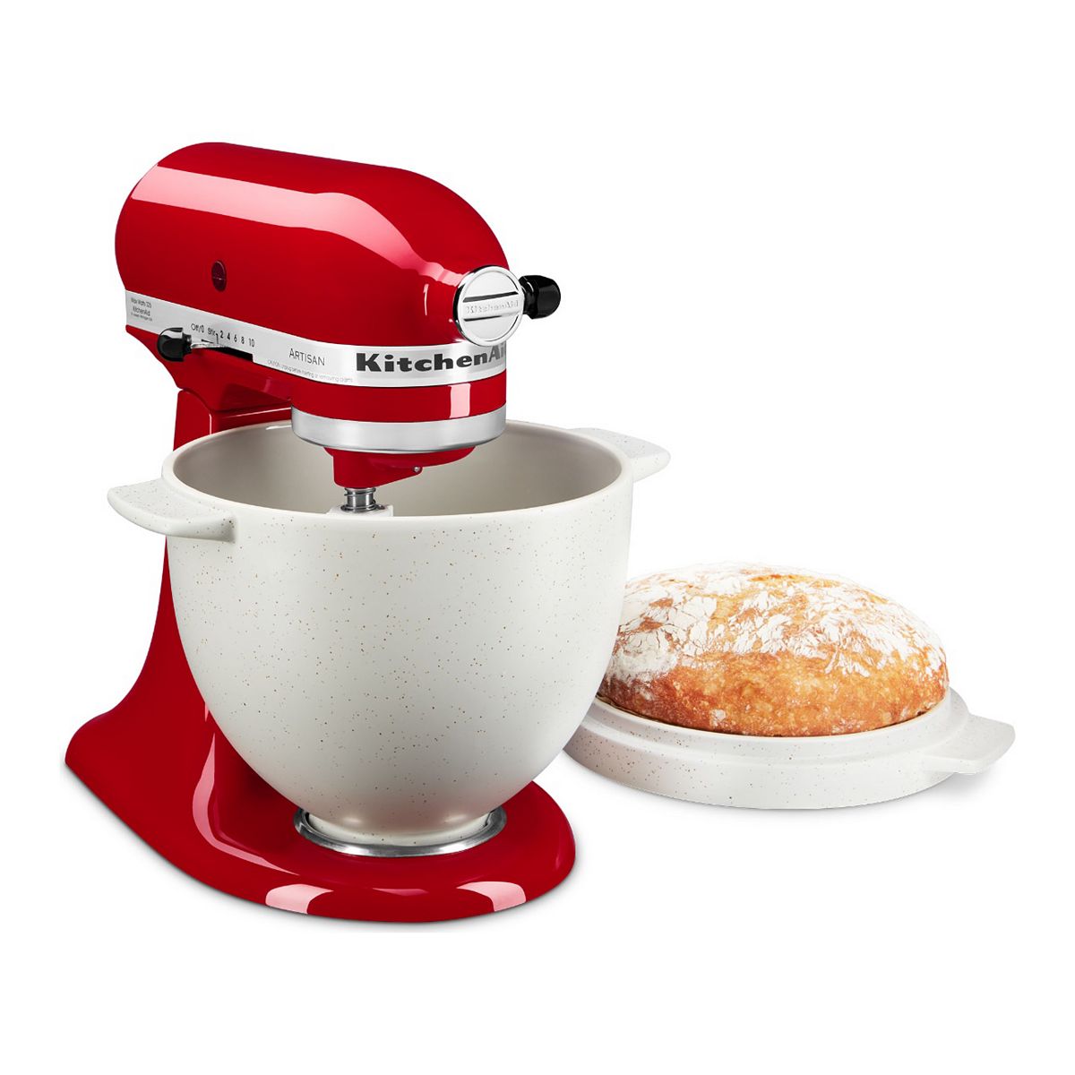 Kitchenaid 4.7L Ceramic Bread Bowl With Lid