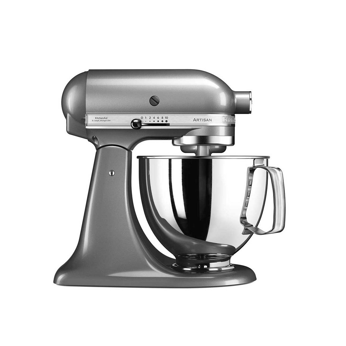KitchenAid 125 Artisan 4.8L Stand Mixer Contour Silver