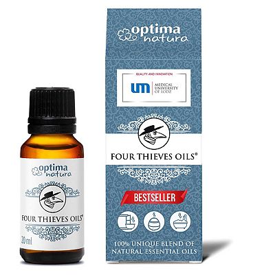 Click to view product details and reviews for Optima Natura Four Thieves Oils Aromatherapy 20ml.