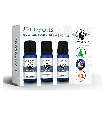 Click to view product details and reviews for Optima Natura N Active Oil Set Aromatherapy Calmness Sleep Energy.