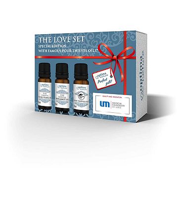 Click to view product details and reviews for Optima Natura Love Set Aromatherapy Four Thieves Oils Bergamot Ylang Ylang.