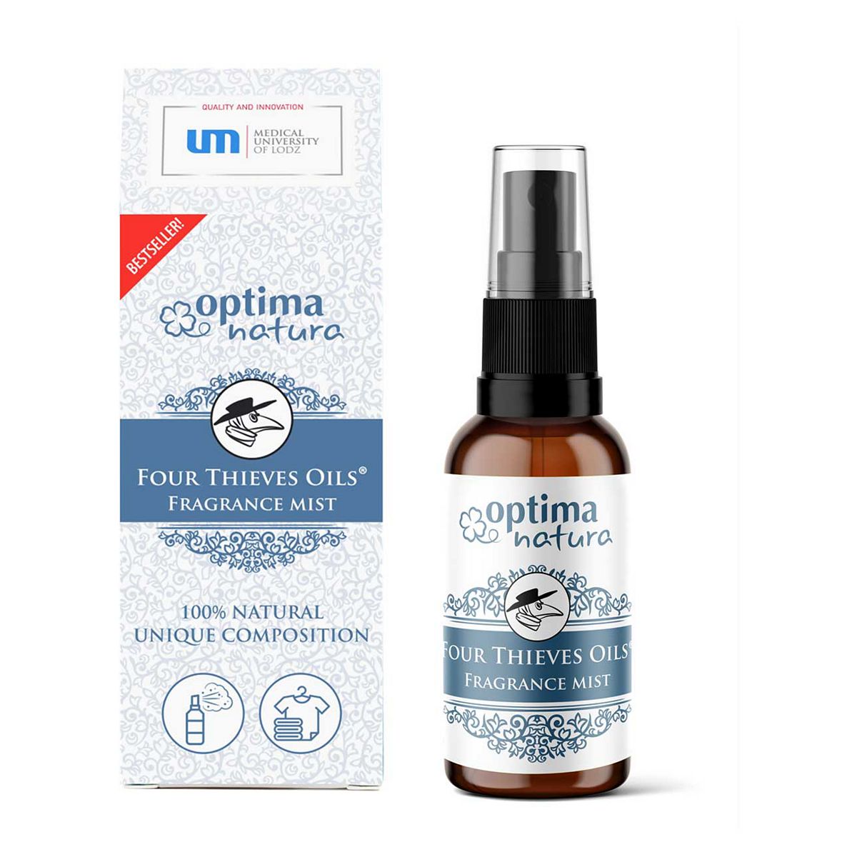 Optima Natura Four Thieves Oils Fragrance Mist 50ml