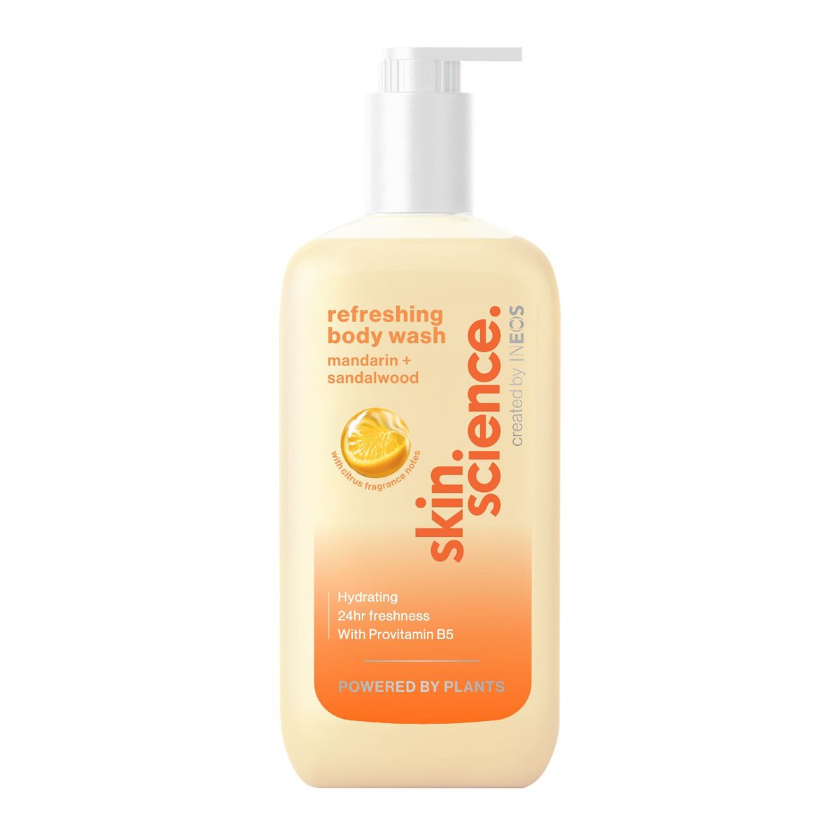Ineos Skin Science Bodywash Mandarin & Sandalwood 500ml