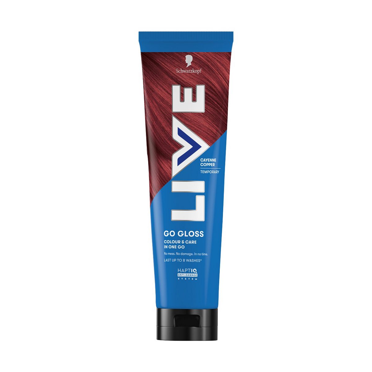 Schwarzkopf Live Go Gloss Cayenne Copper Colour & Shine Hair 150 ml