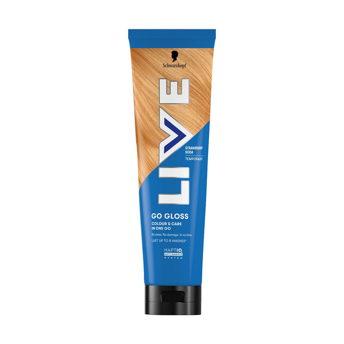 Schwarzkopf Live Go Gloss Strawberry Soda Colour & Shine Hair 150 ml