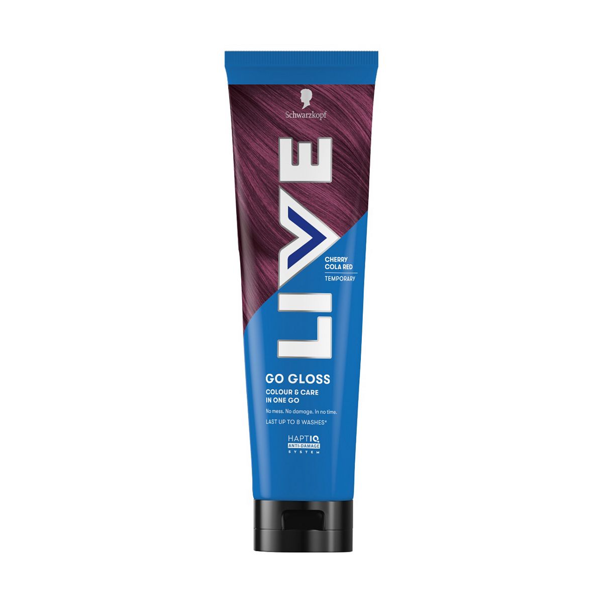 Schwarzkopf Live Go Gloss Cherry Cola Red Colour & Shine Hair 150 ml