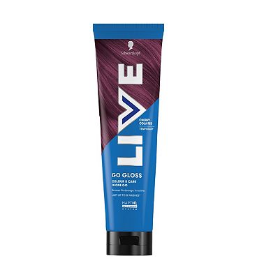 Schwarzkopf LIVE Strawberry Soda Colour & Shine Hair Gloss