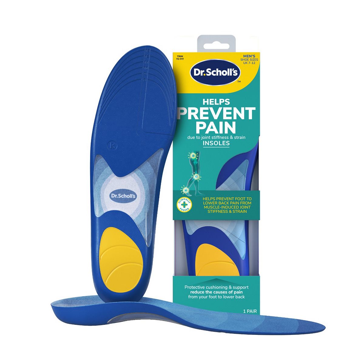 Scholl Dr. 'S Prevent Pain Insoles - Men's