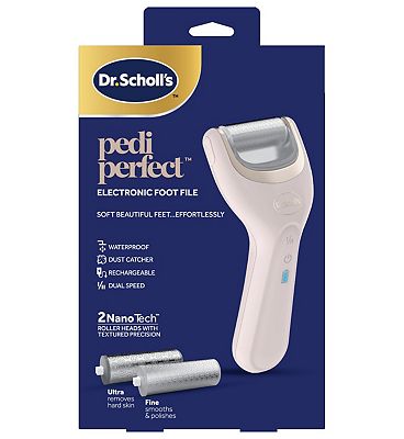 Click to view product details and reviews for Dr Scholl Pedicure Perfect Electronic Foot File.