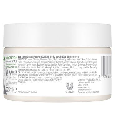 Dove Bridgerton Love & Meadows Body Scrub 225ml (3)