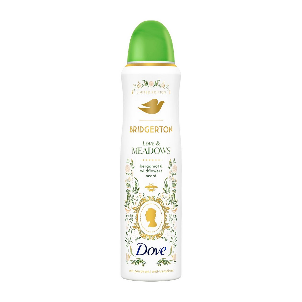 Dove Bridgerton Love & Meadows Anti-Perspirant Aerosol 150Ml