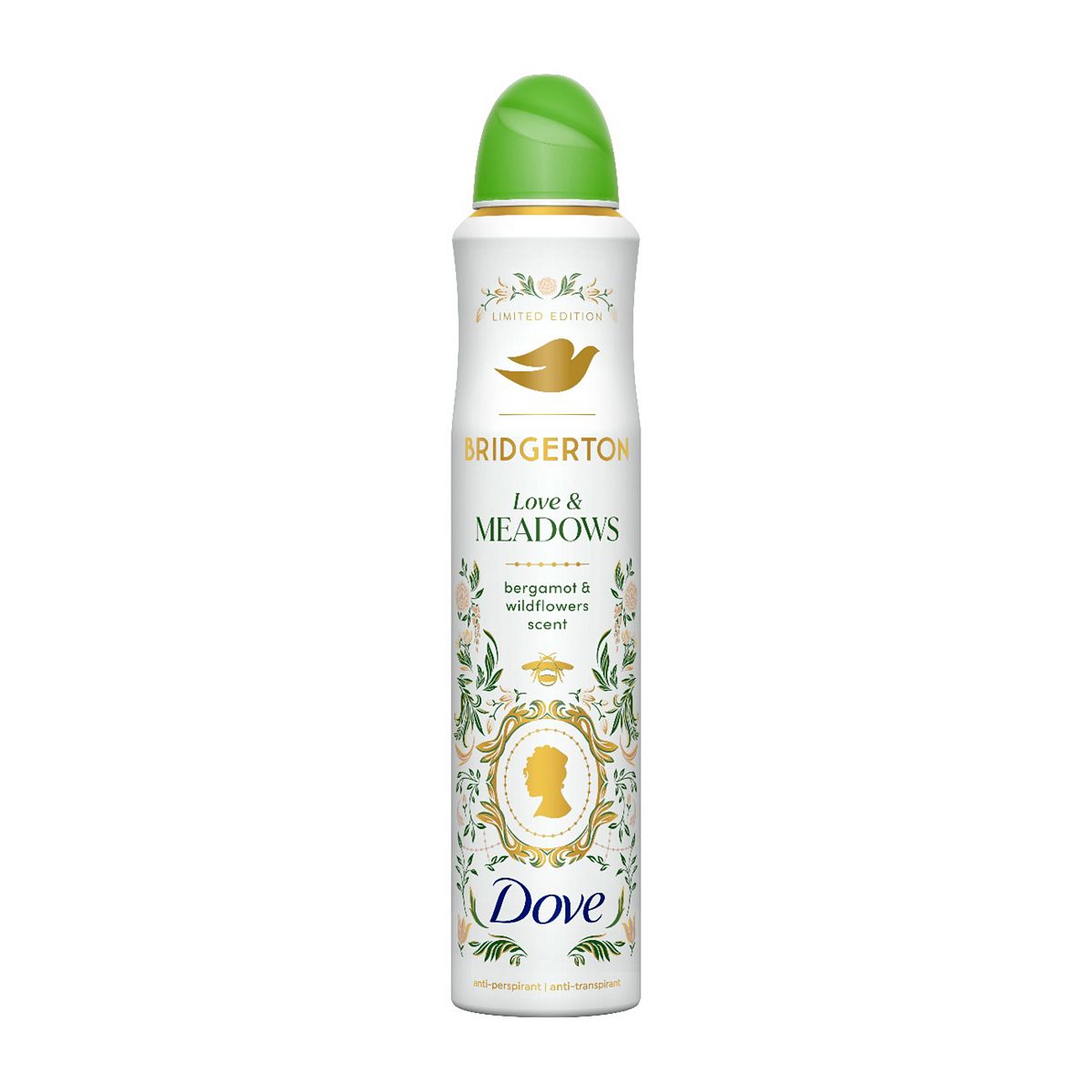 Dove Bridgerton Love & Meadows Anti-Perspirant Aerosol200 ml, 200ml