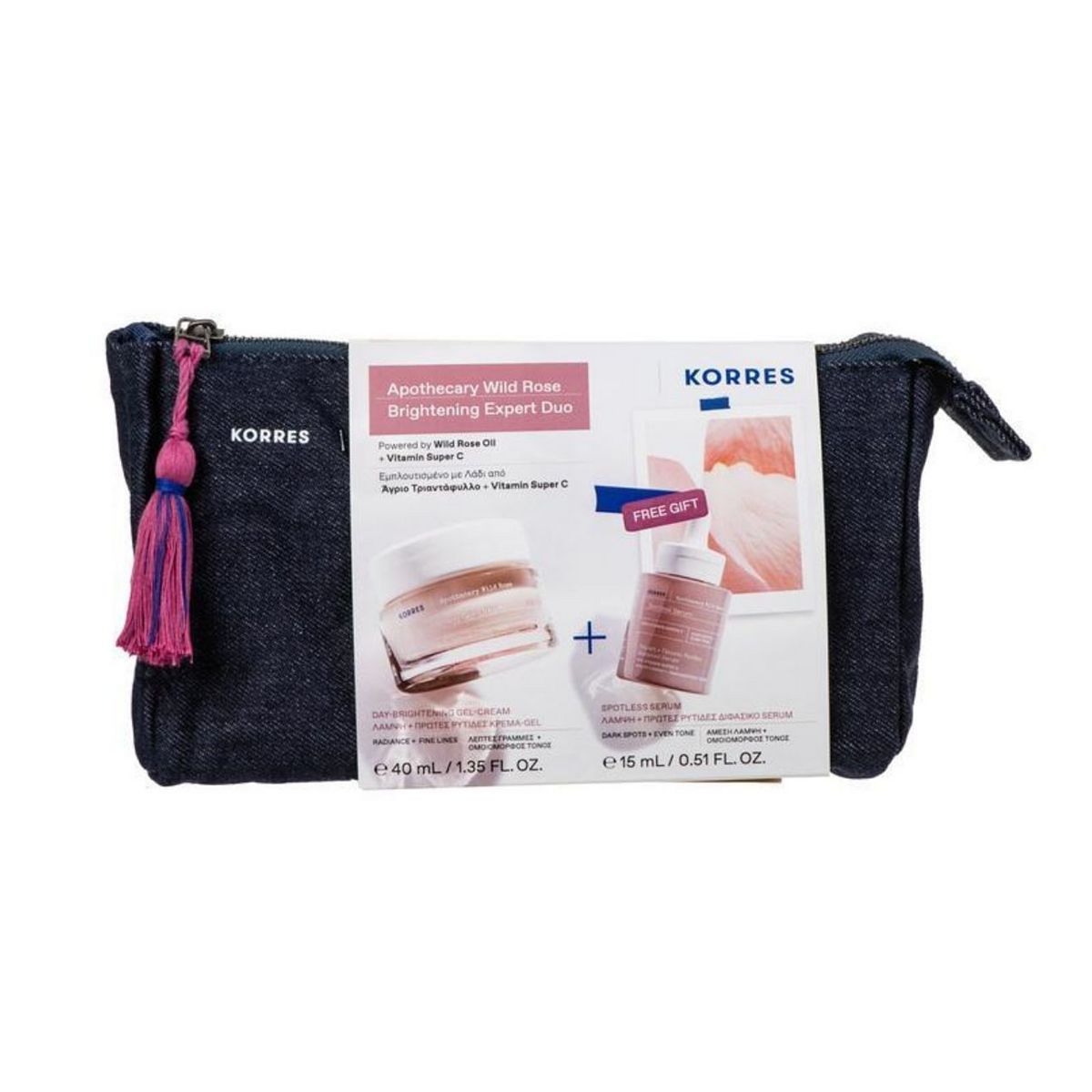 Korres Apothecary Wild Rose Brightening Expert Duo Set
