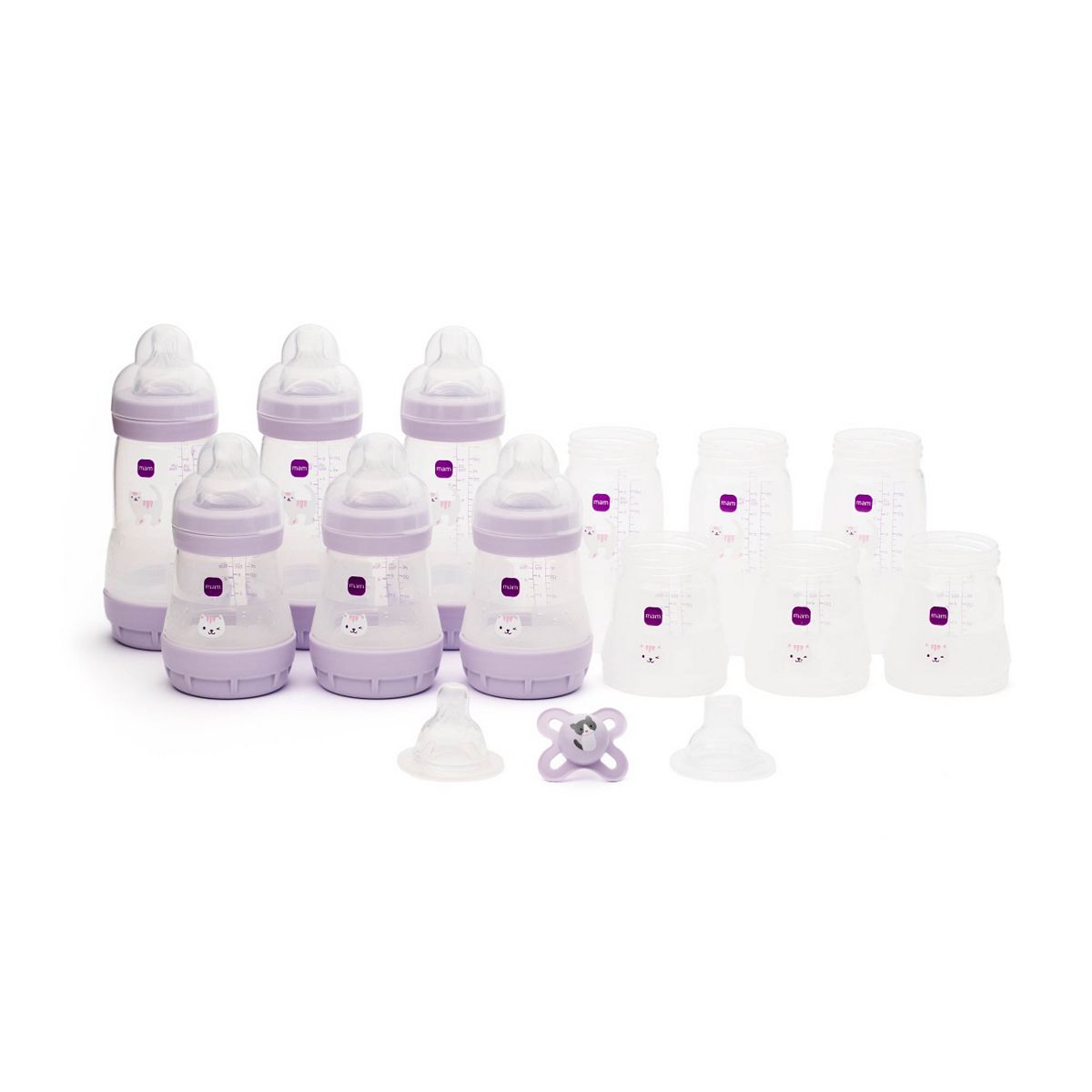 Mam Easy Start Bottle Set Large - Lilac