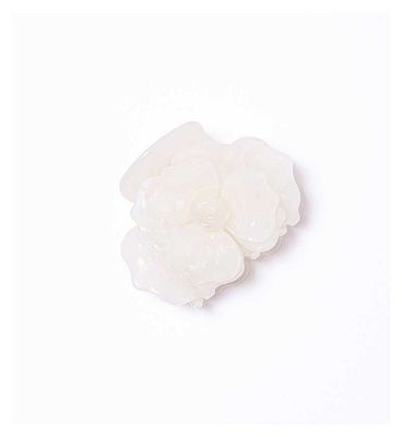 Click to view product details and reviews for The Silkie Camellia Claw Clip Lune.