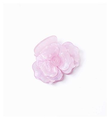 Click to view product details and reviews for The Silkie Camellia Claw Clip Glace.