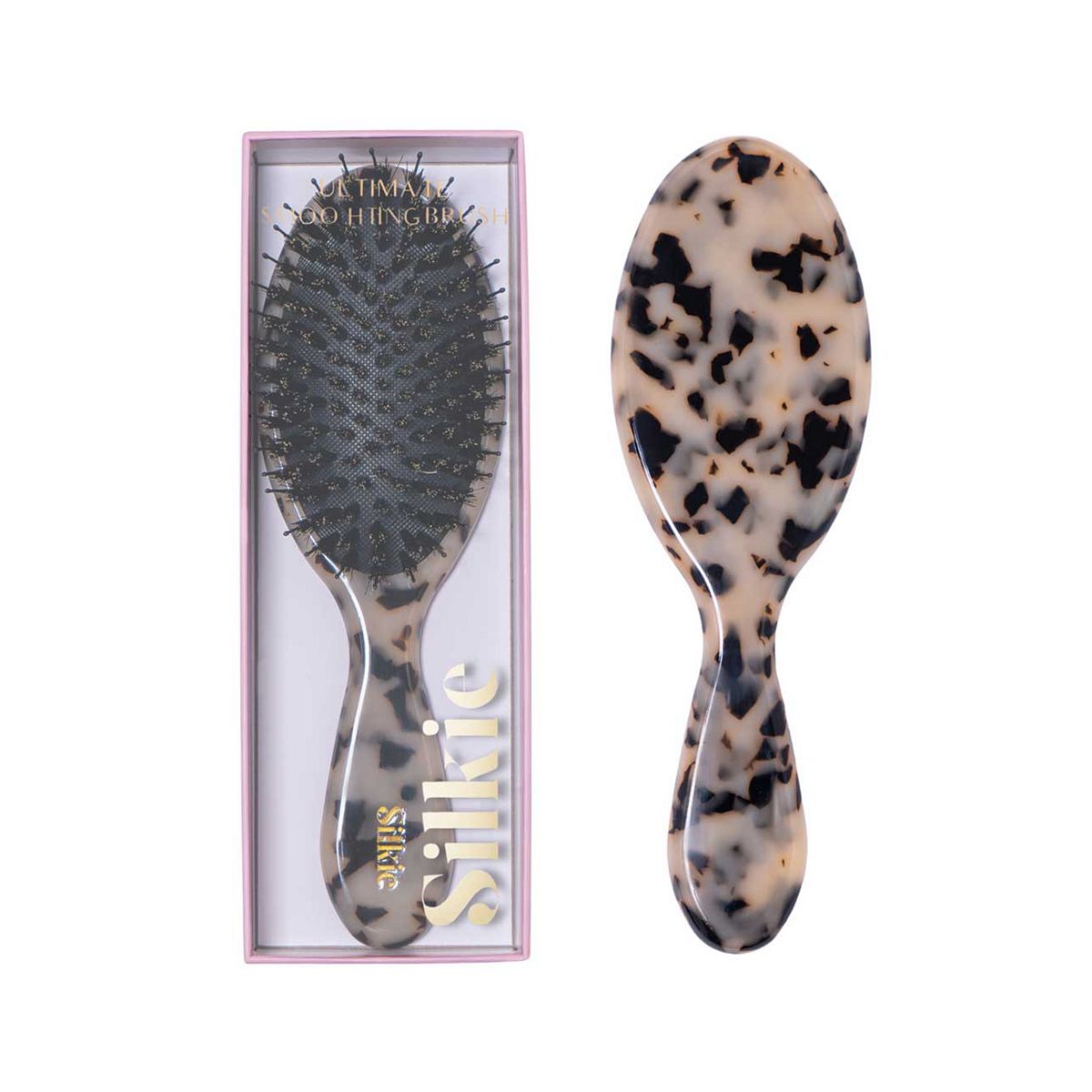 Silkie Ultimate Smoothing Boar Bristle Hair Brush Tortoiseshell