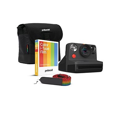 Polaroid Now Gen 2 Instant Camera Black Bundle