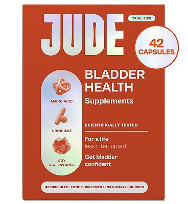 Click to view product details and reviews for Jude Bladder Health Supplements X42 Capsules.