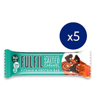 Fulfil Vitamin And Protein Bar Salted Caramel Bundle