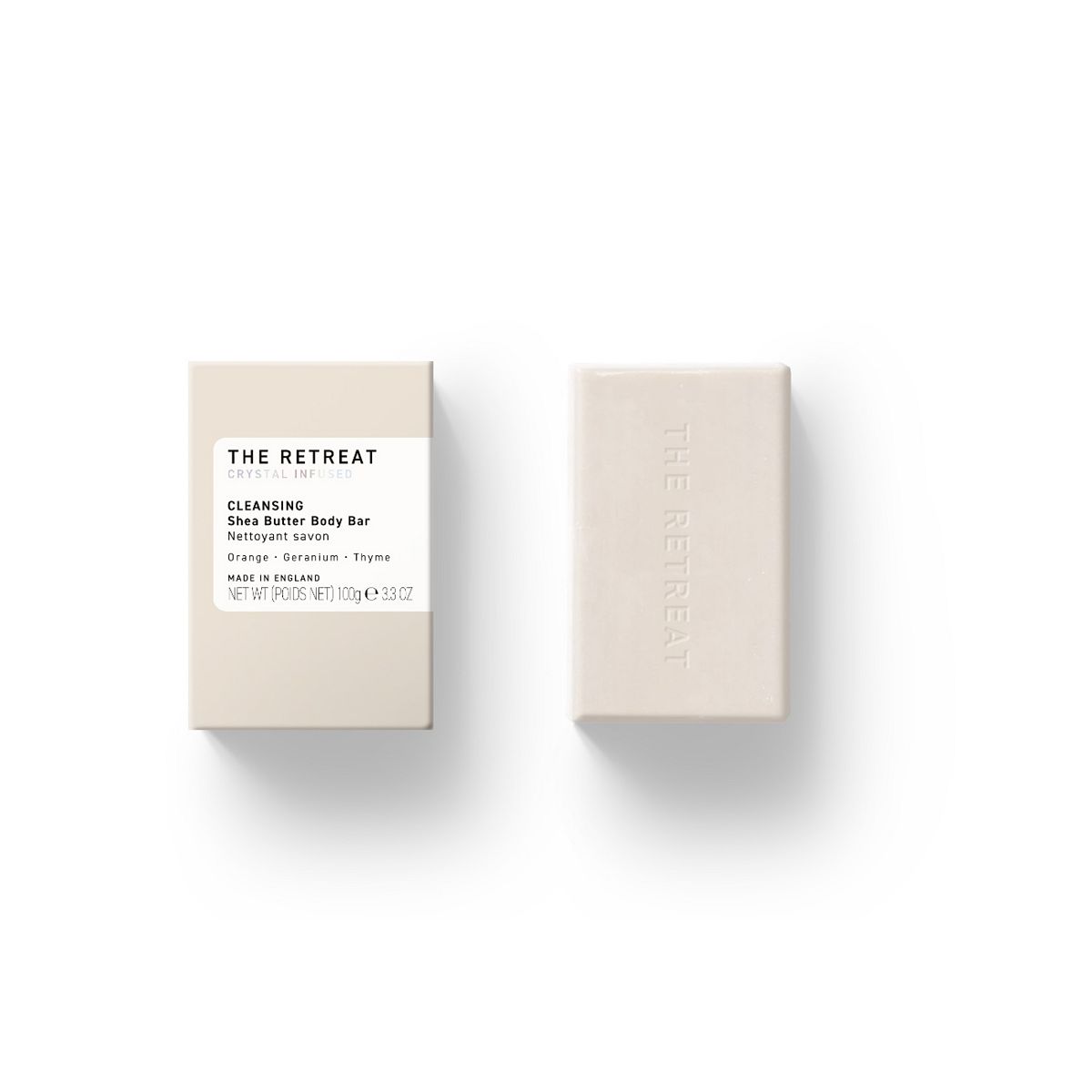 THE RETREAT Cleansing Shea Butter Bar Soap 100g