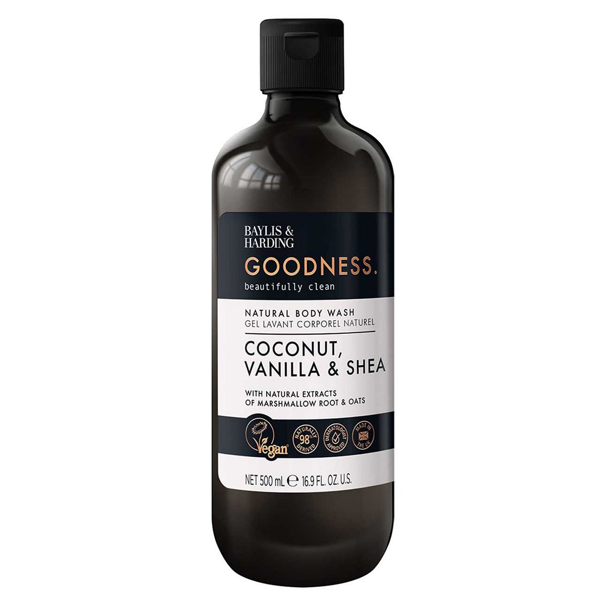 Baylis & Harding Goodness Coconut, Vanilla And Shea Butter Body Wash 500Ml