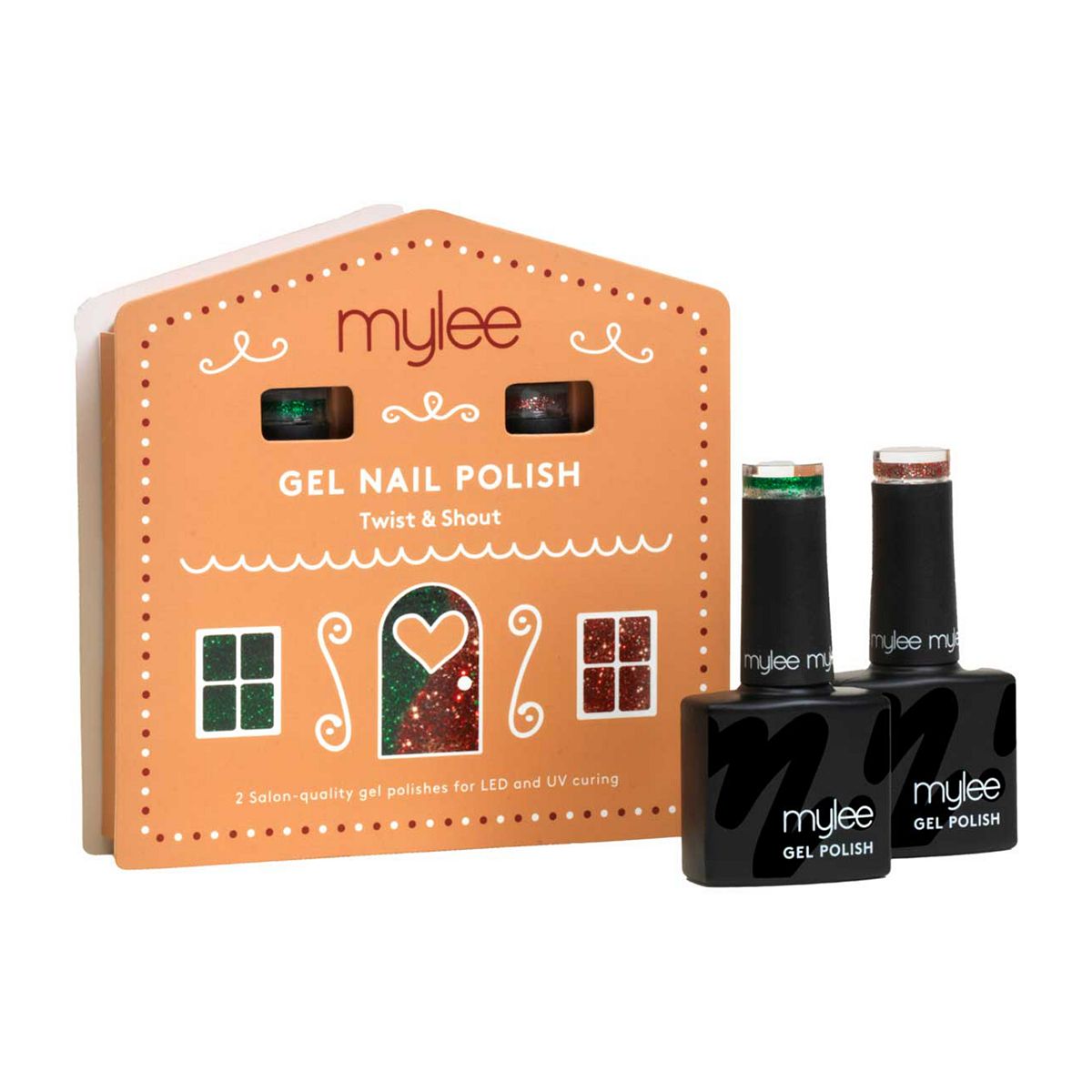 Mylee Gel Nail Polish Twist And Shout Duo 2 X 8ml